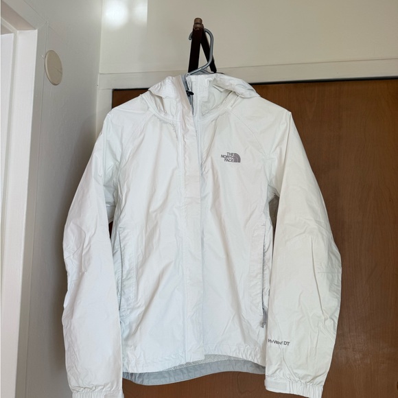 The North Face Jackets & Blazers - The North Face White Hooded Jacket